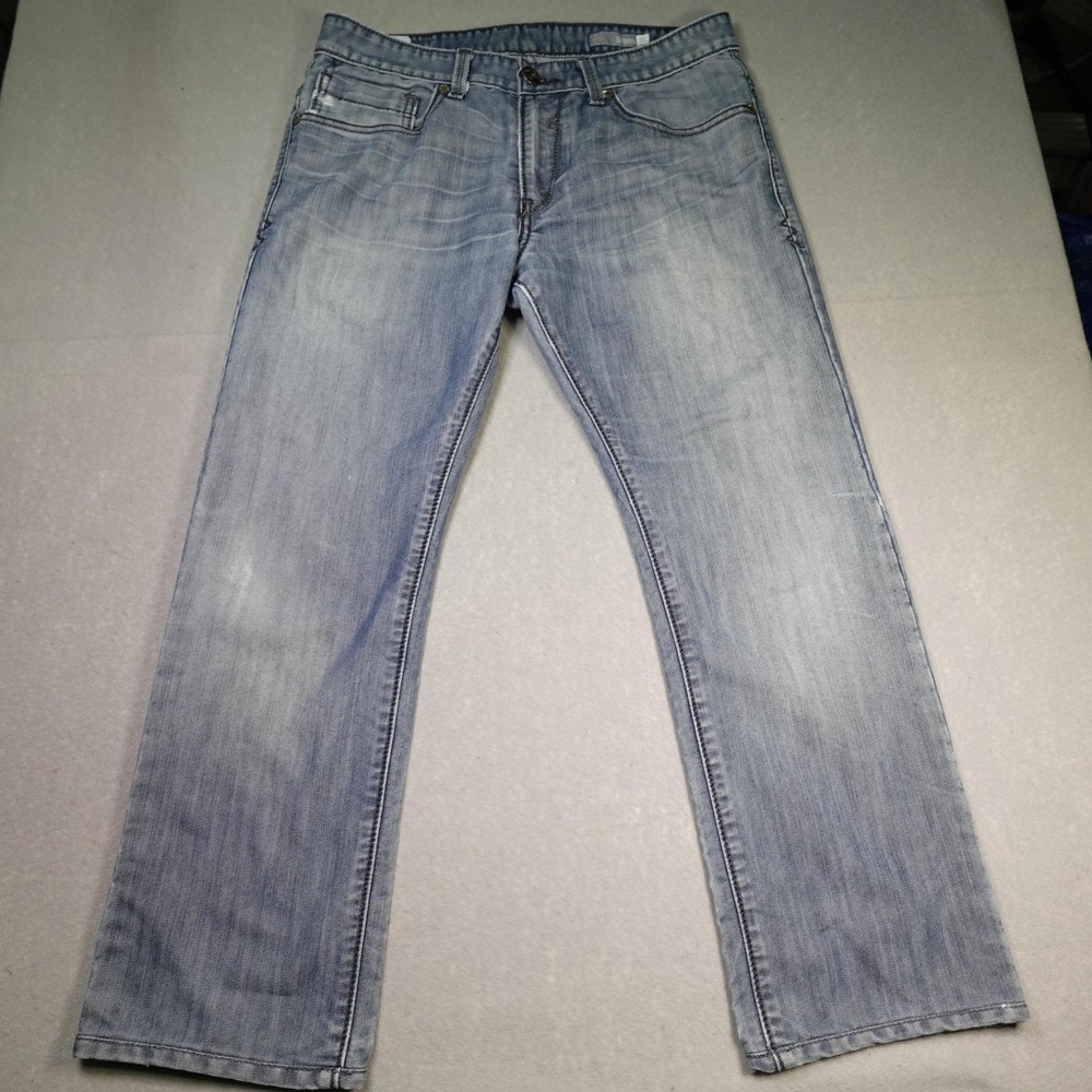 Levis SilverTab Jeans Mens 31x30 Slim Straight Light Wash Button Fly Denim Pants